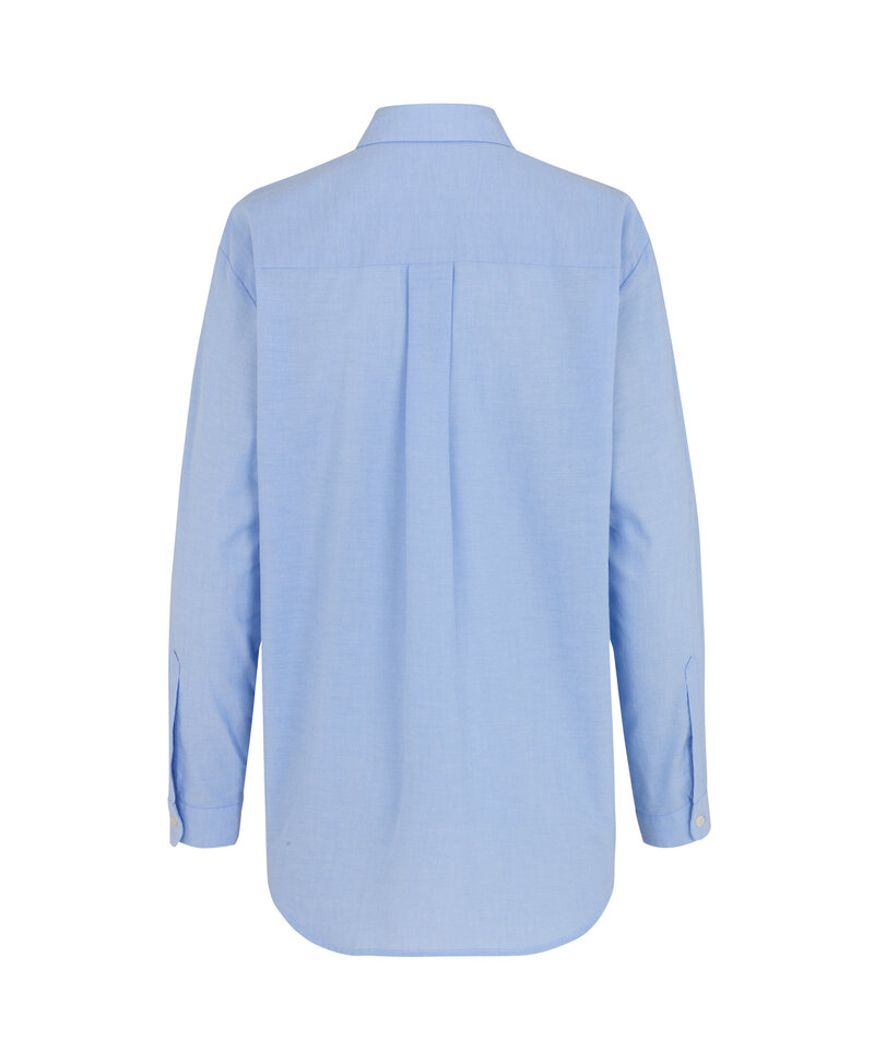 Samsoe Samsoe Samsoe Samsoe Caico blouse oxford blue