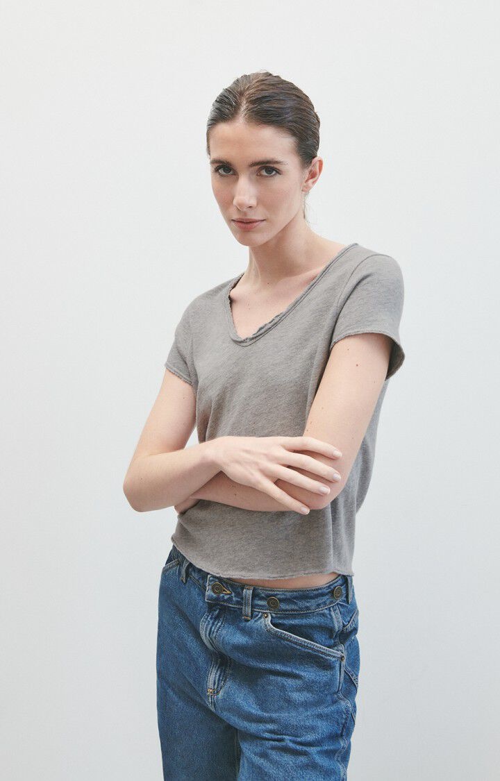 American Vintage Sonoma SON02AG top gris chine