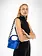 Hvisk Doka mini shiny twill tas blue district