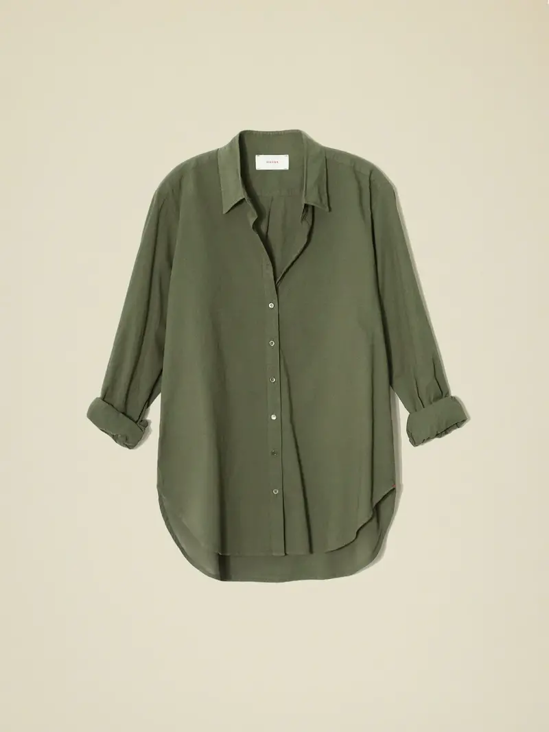 Xirena Beau blouse ash green