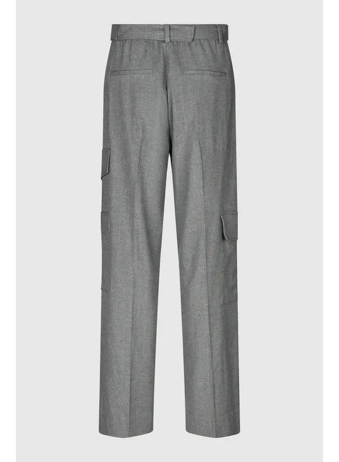 Holsye cargo trousers grey melange