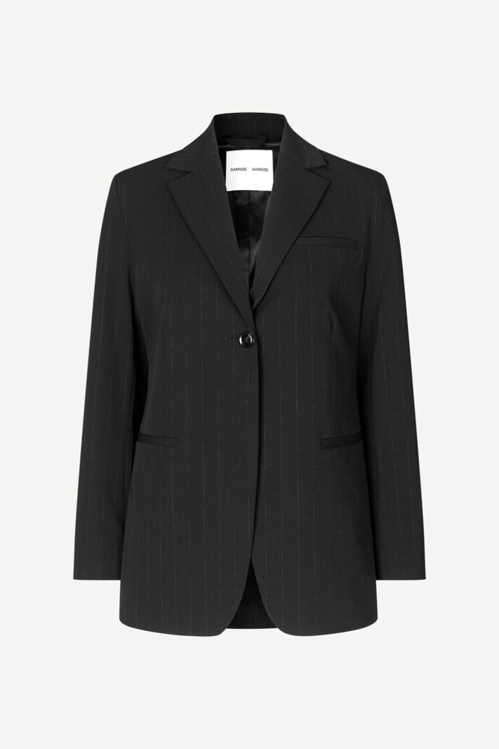 Samsoe Samsoe Mara blazer black stripe