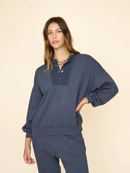 Xirena Bennett sweatshirt hudson blue