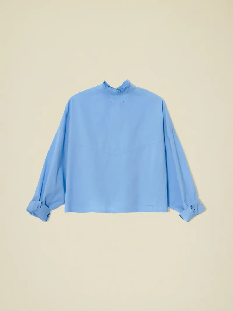 Xirena Hayes blouse all blue