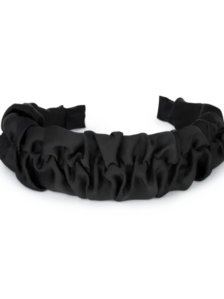 Sui Ava Moon dust headband obsidian black