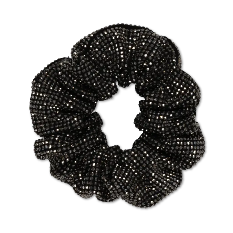 Sui Ava Dancing scrunchie obsidian black