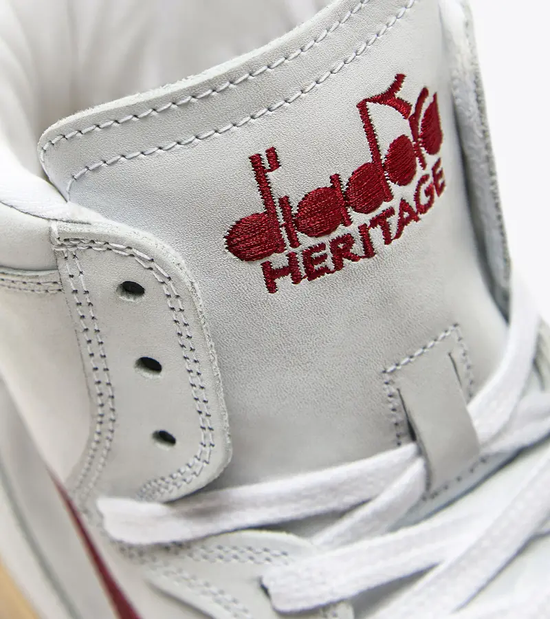 Diadora Mi Basket Used sneakers White / Garnet