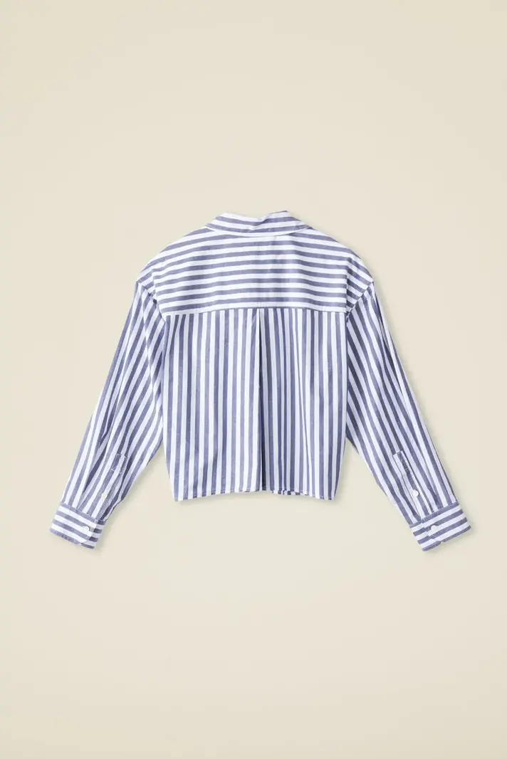 Xirena Morgan blouse twilight stripe