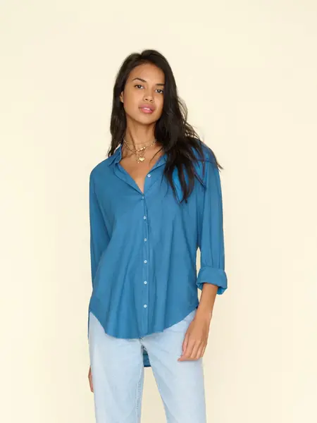 Xirena Beau blouse deep water