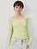 American Vintage MAS04E top lime vintage