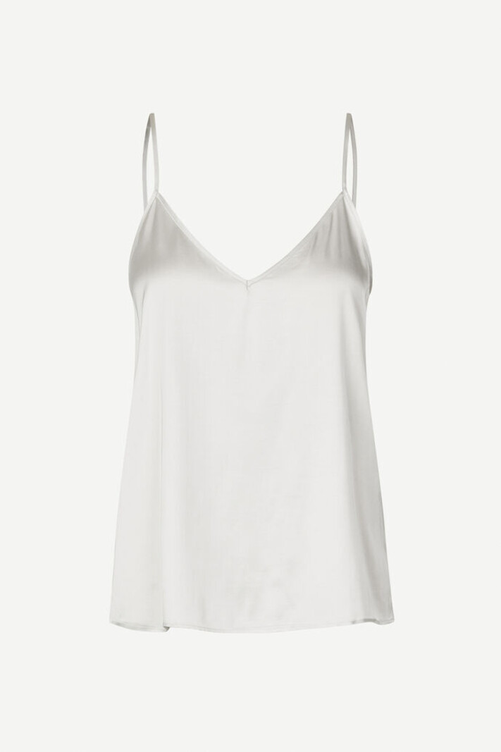 Samsoe Samsoe Sharon strap top white onyx