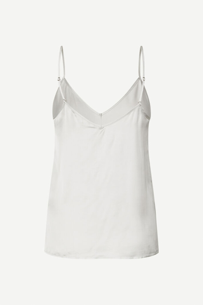 Samsoe Samsoe Sharon strap top white onyx