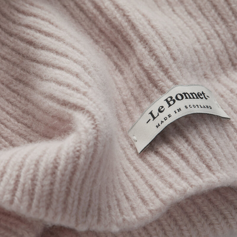 Le Bonnet Beanie muts misty rose