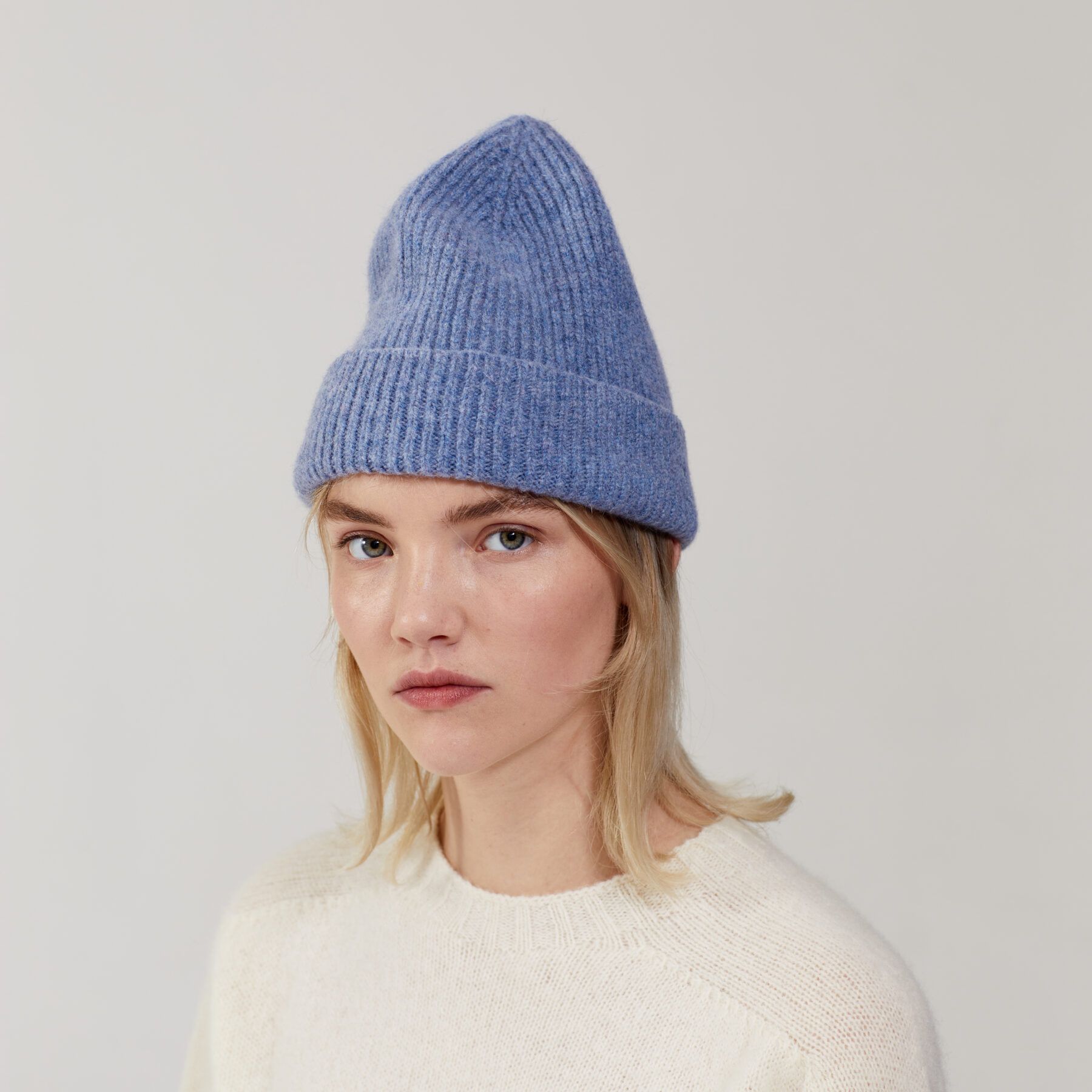 Le Bonnet beanie washed denim