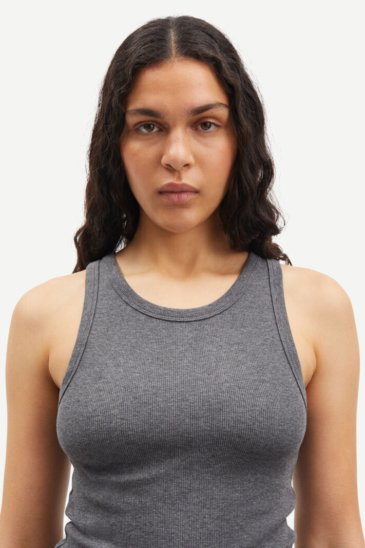 Samsoe Samsoe Samsoe Samsoe Alexo tank top dark grey melee