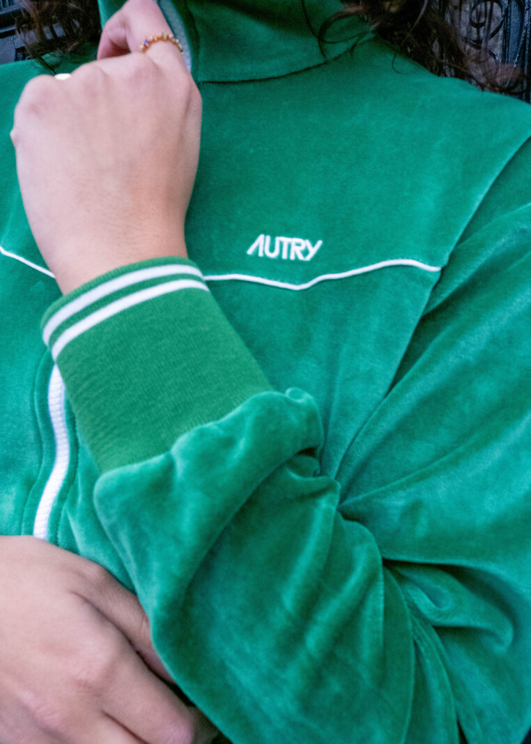 Autry Zip sweatshirt apparel green emerald