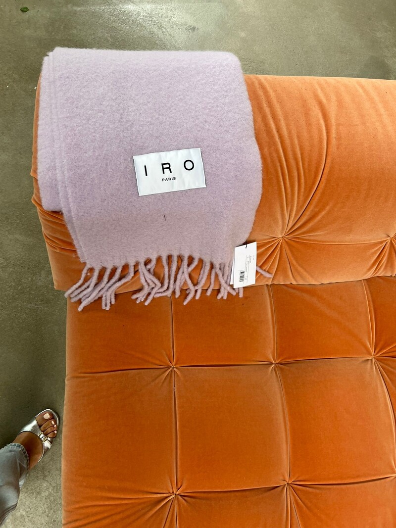 IRO Auray sjaal lavender