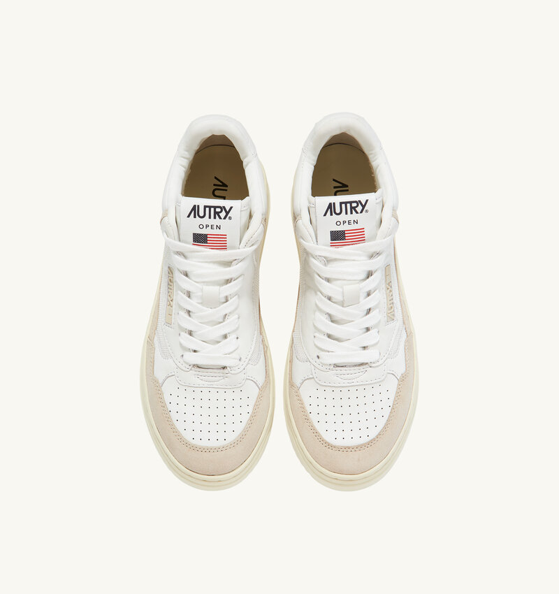 Autry AOMW CE21 sneakers leat white / sand