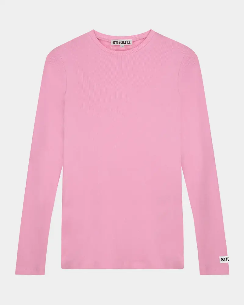 Stieglitz Basic longsleeve top pink