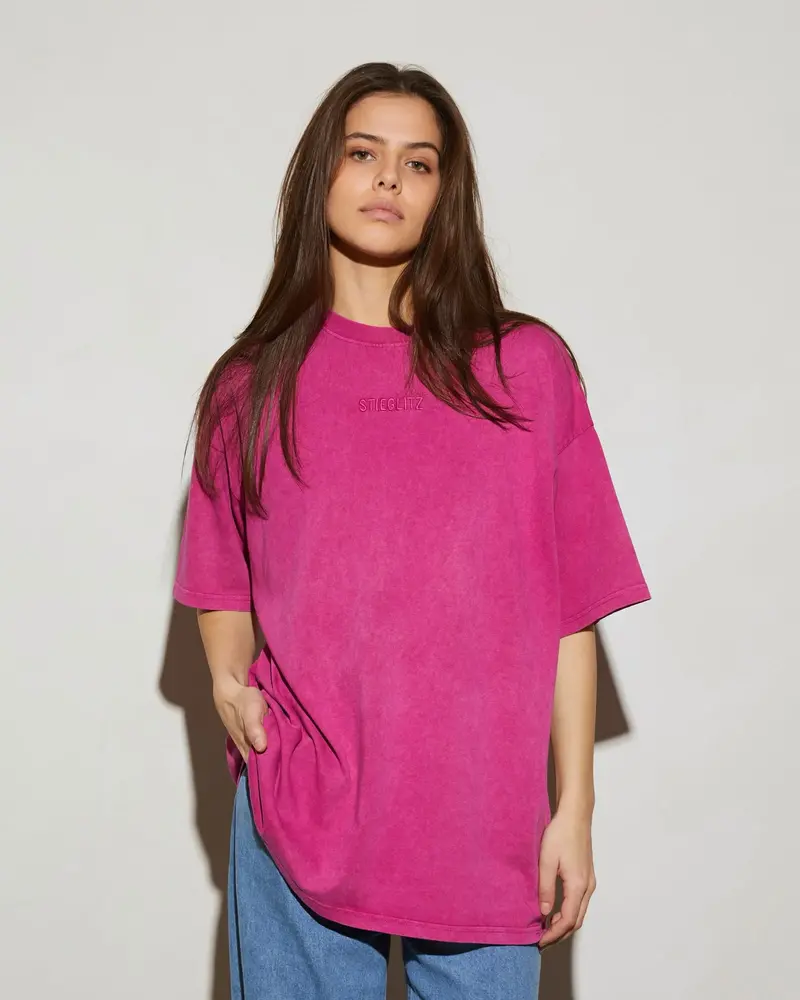 Stieglitz Worn out T-shirt pink