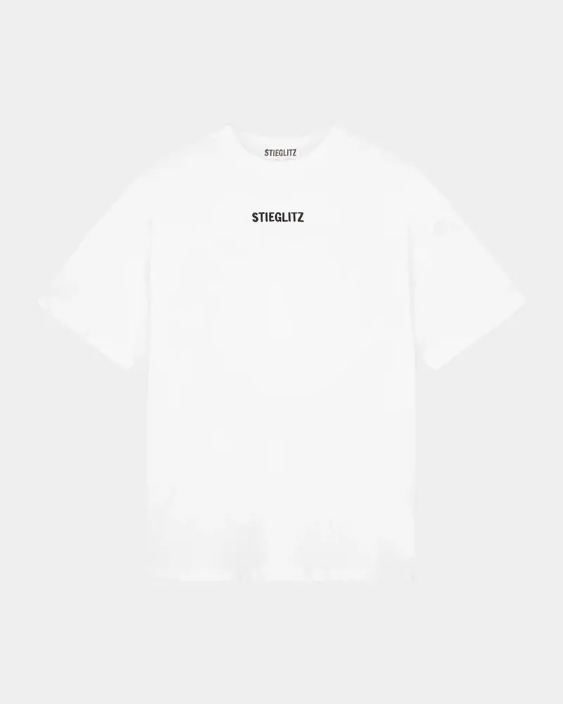 Stieglitz Stieg world oversized T-shirt white