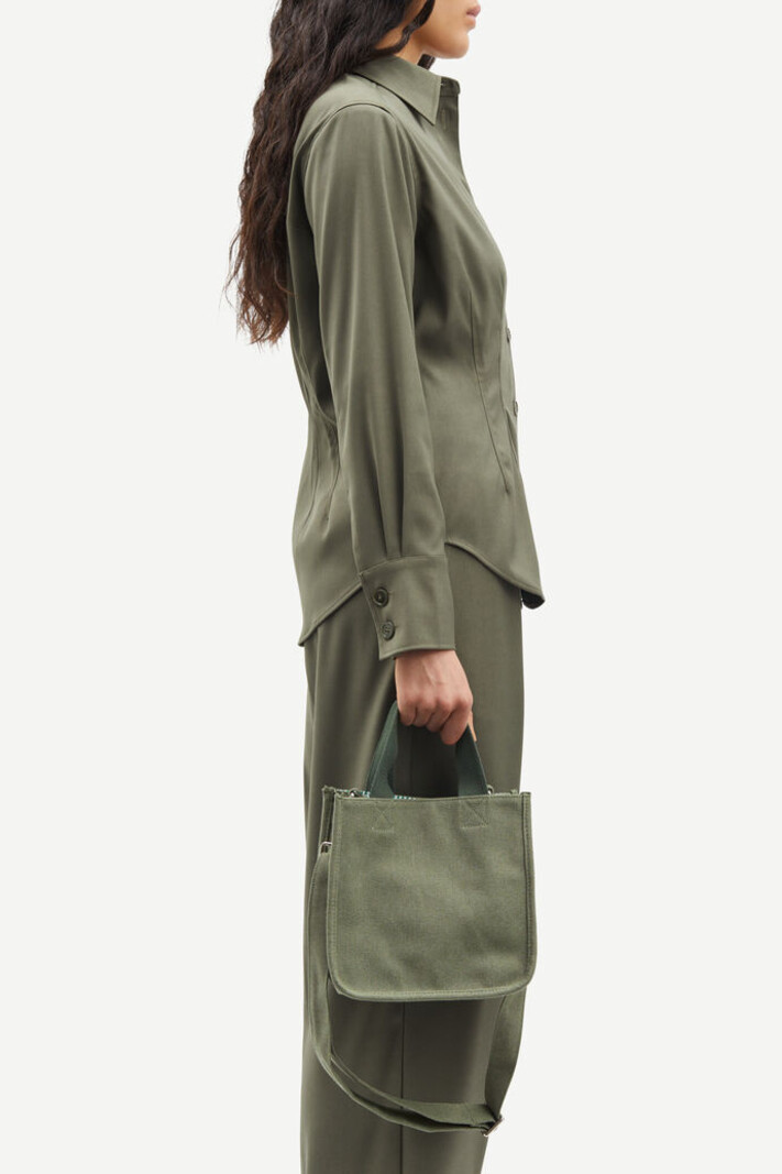 Samsoe Samsoe Salanita mini bag dusty olive