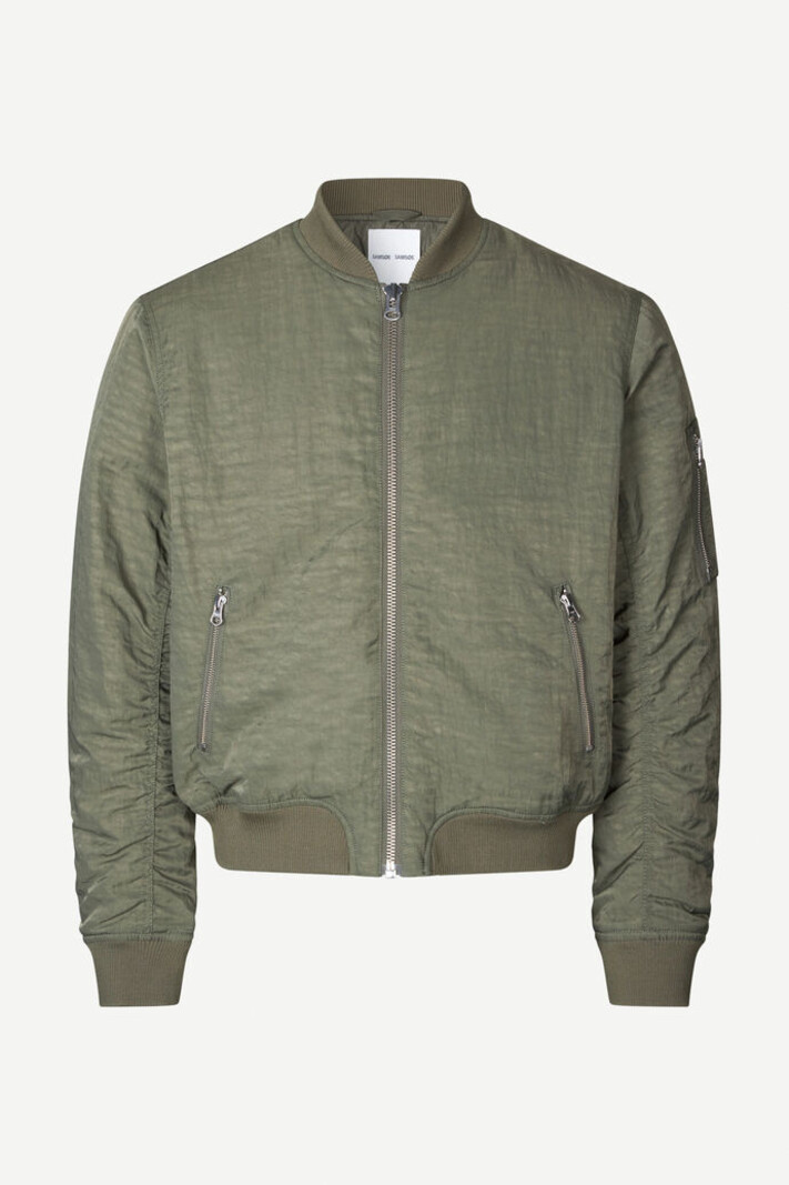 Samsoe Samsoe Mae bomber jas dusty olive