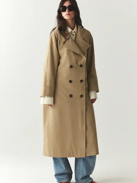 Welter Shelter ROOMY trenchcoat beige