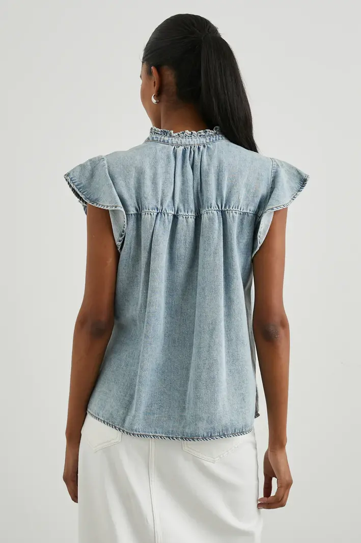 Rails  Ruthi blouse faded indigo