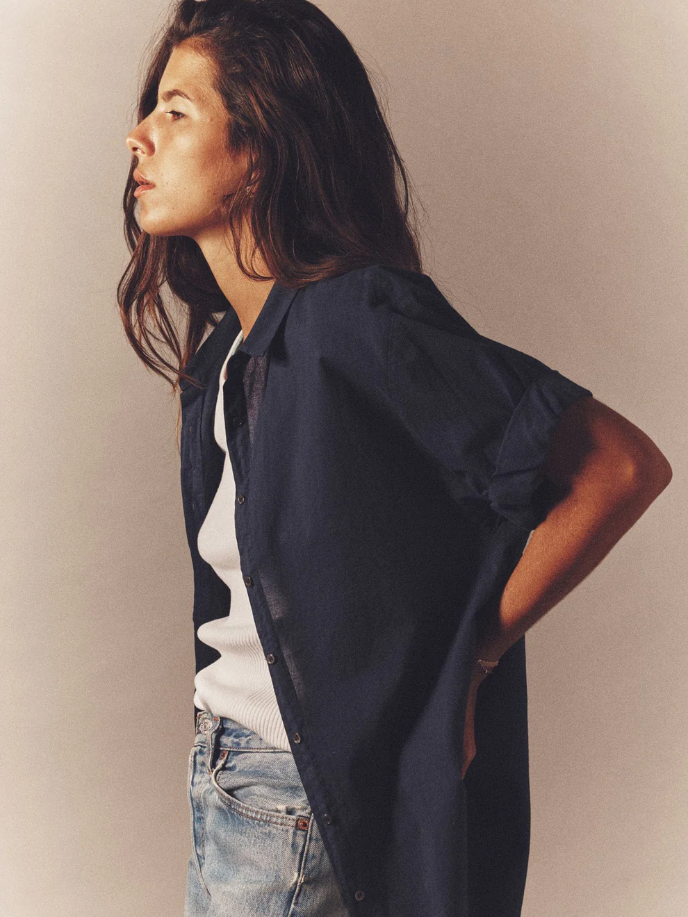 Xirena Channing blouse Navy