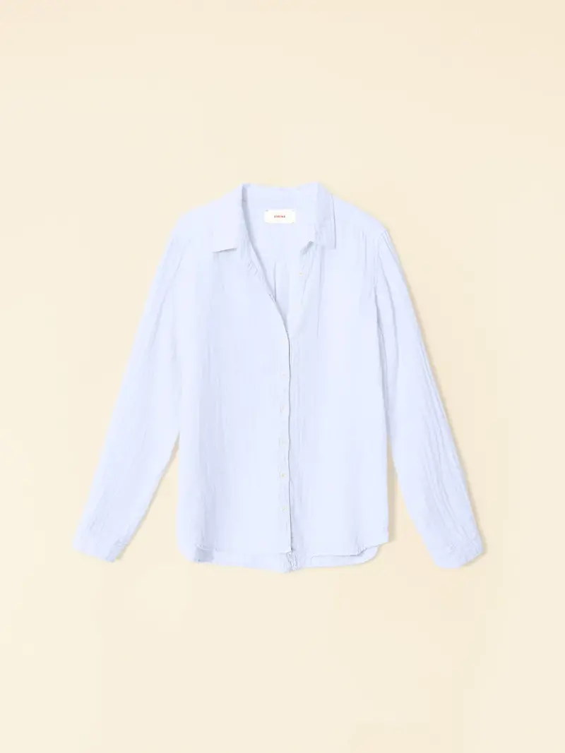 Xirena Scout blouse Pale Sky