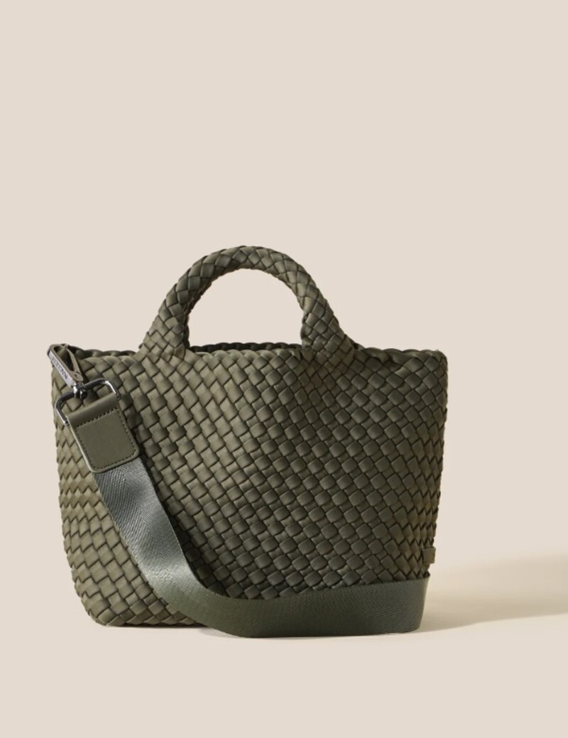 Naghedi St Barths small tote olive