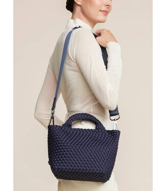 Naghedi St Barths small tote ink blue