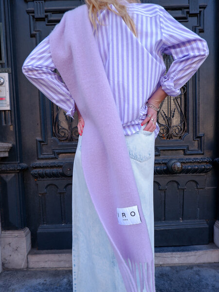 IRO Auray sjaal lavender
