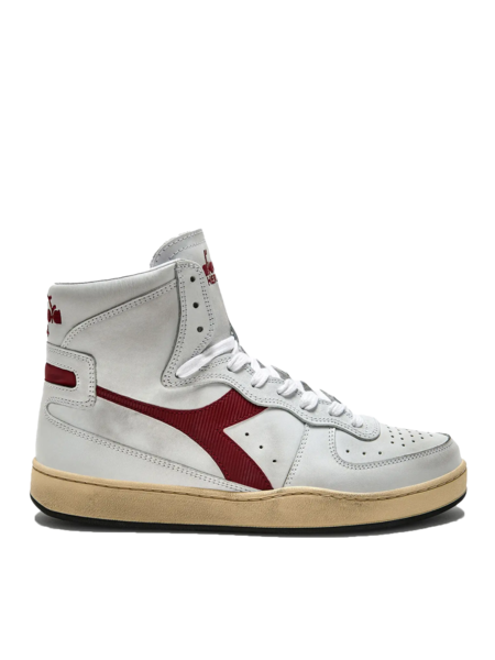 Diadora Mi Basket Used sneakers White / Garnet