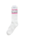 Tenue Venice sport socks pink / grey stripe