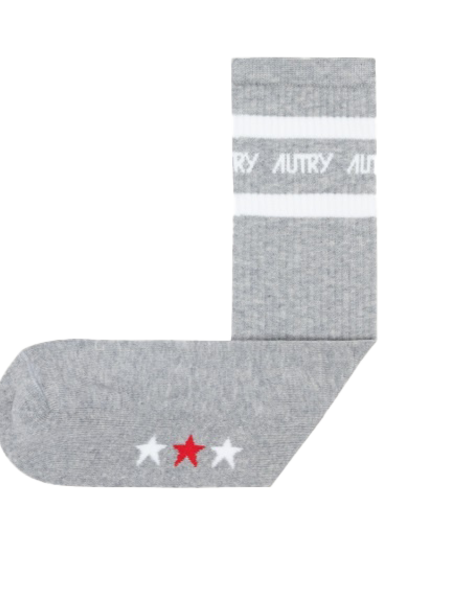 Autry SOPU 66MW sokken grey / white