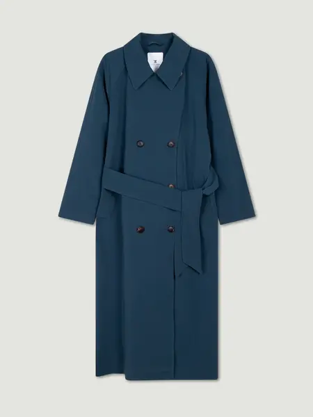 Welter Shelter ROOMY trenchcoat Blue