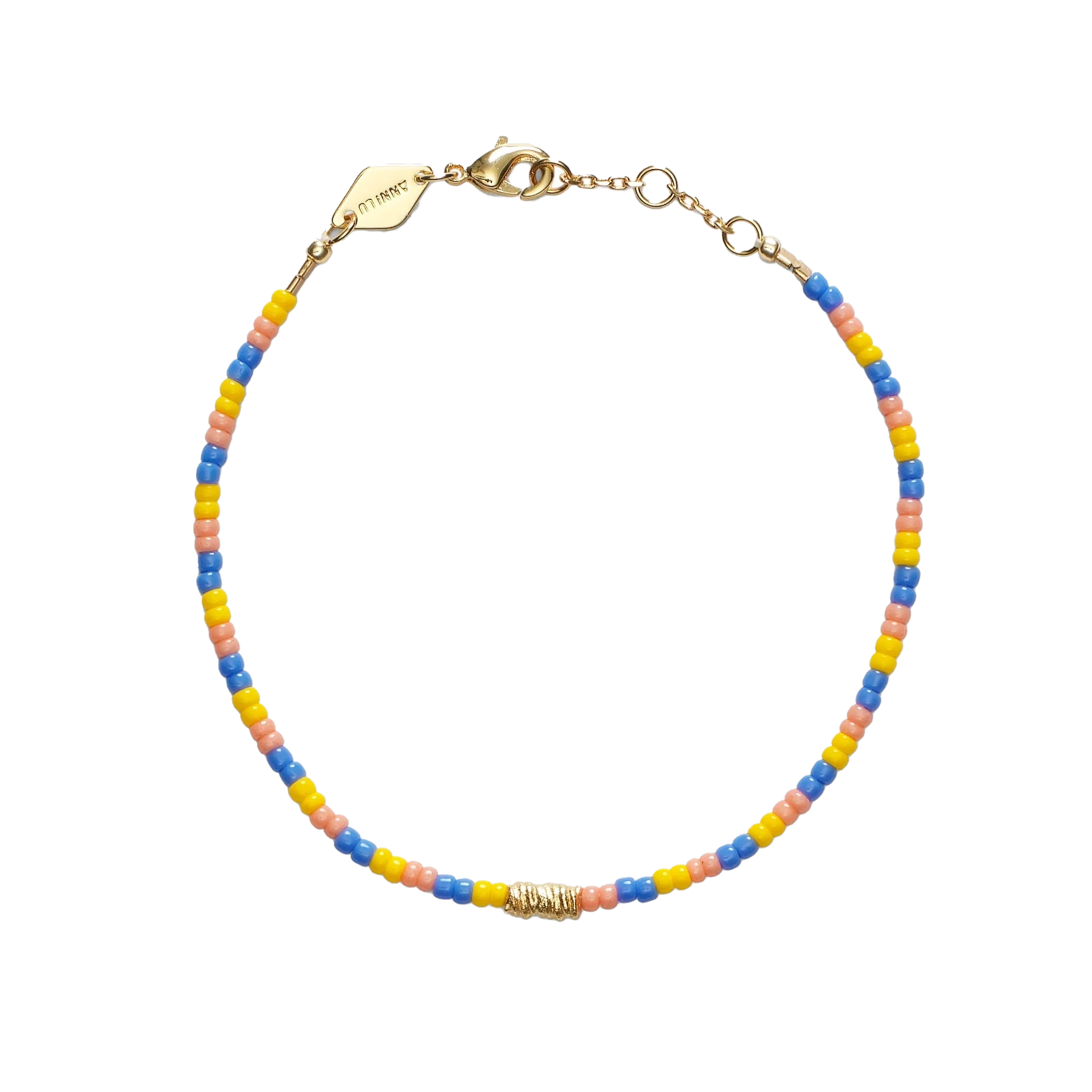 Anni Lu Paradise lemon lobster armband