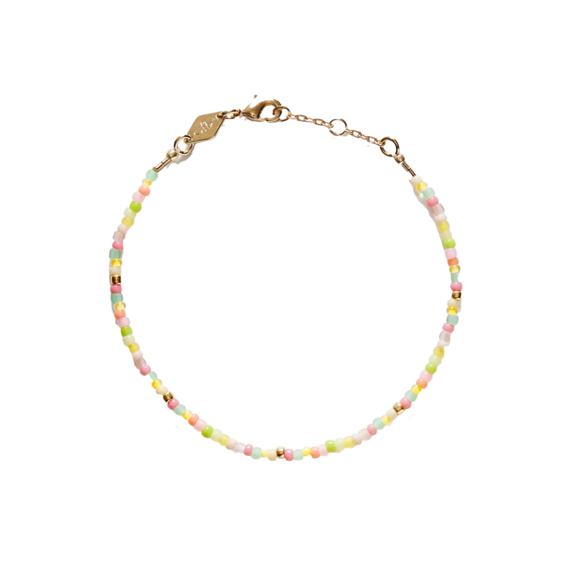 Anni Lu Tutti limone armband gold