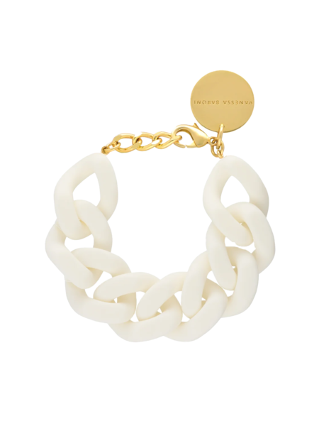 Vanessa Baroni Great bracelet matt off white