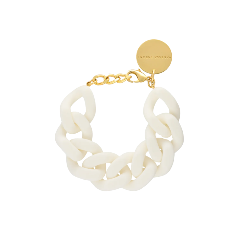 Vanessa Baroni Great bracelet matt off white