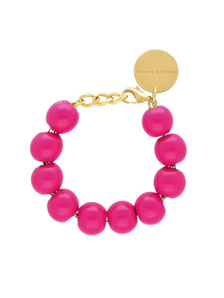 Vanessa Baroni Beads bracelet fuchsia