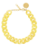 Vanessa Baroni Vanessa Baroni Flat chain necklace yellow marble