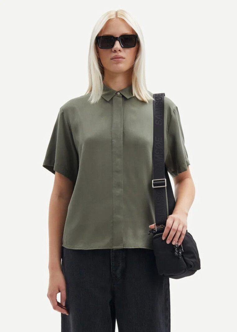 Samsoe Samsoe Mina blouse dusty olive