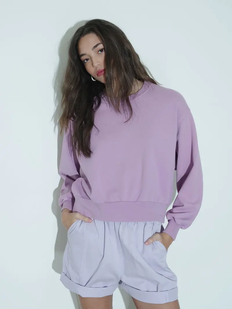 Xirena Huxley sweater dusty lavender