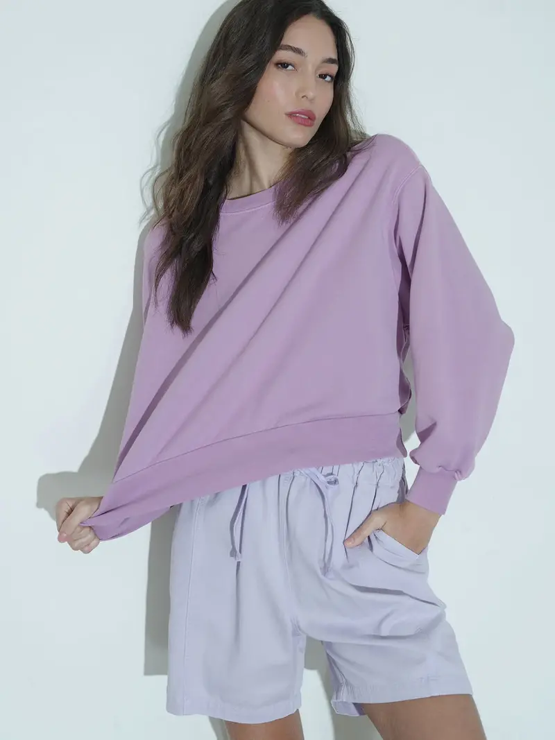 Xirena Huxley sweater dusty lavender