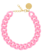 Vanessa Baroni Flat chain necklace bubble gum