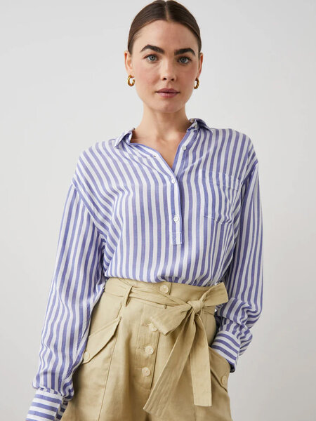 Rails Elle blouse Blue white stripe