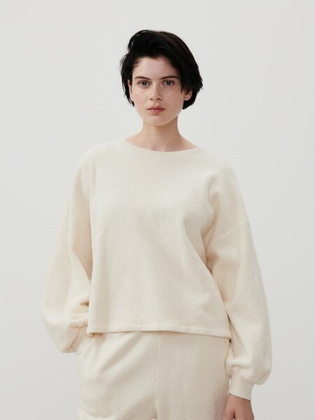 American Vintage BOBY03A sweater Ecru